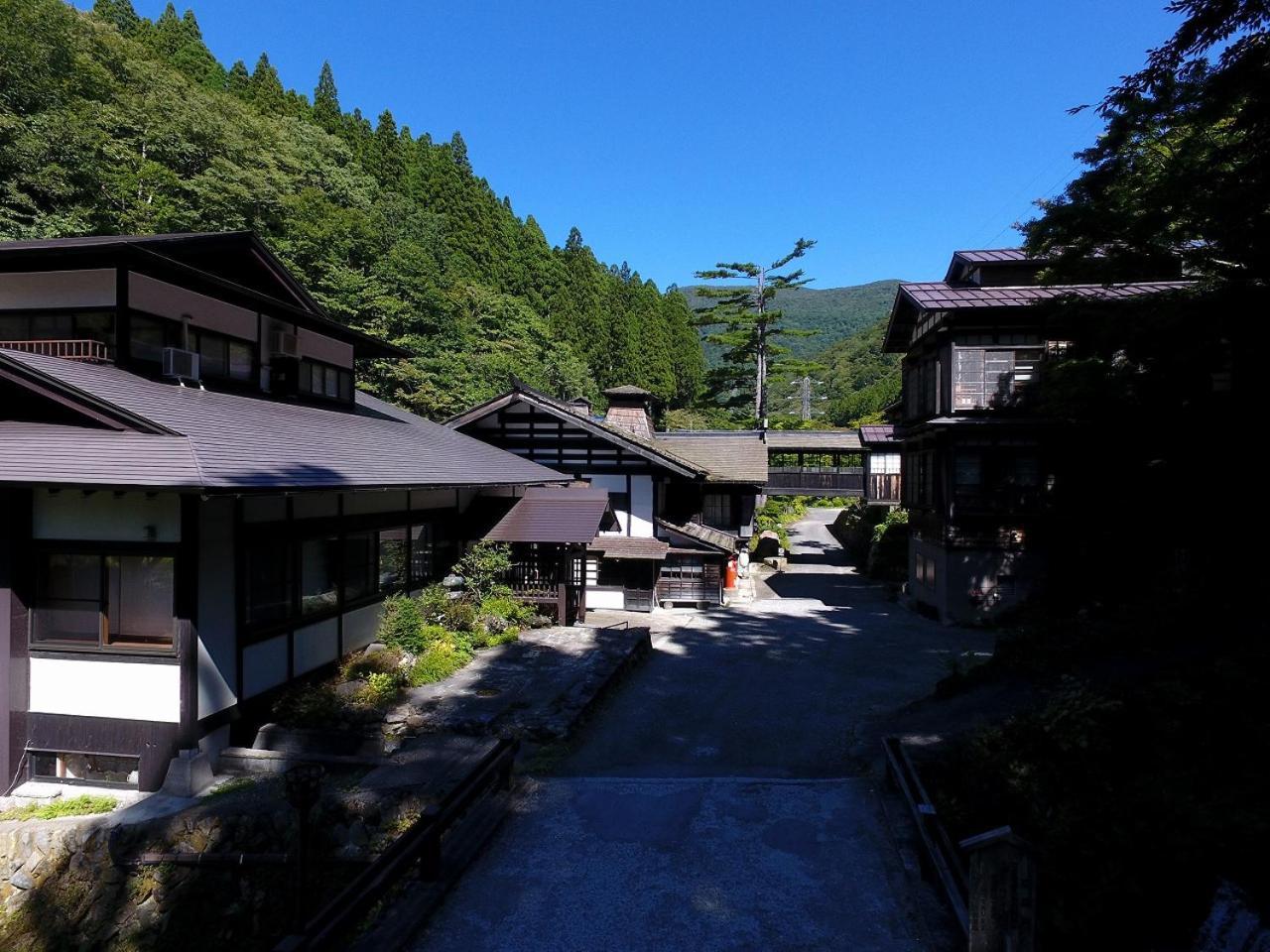 Houshi Onsen Chojukan Minakami Exterior foto
